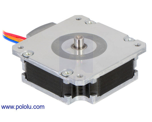 מנוע צעד Sanyo Pancake: דו קוטבי, 200 צעדים/סיבוב, 50ª16 מ"מ, 5.9V, 1 אמפר/פאזה