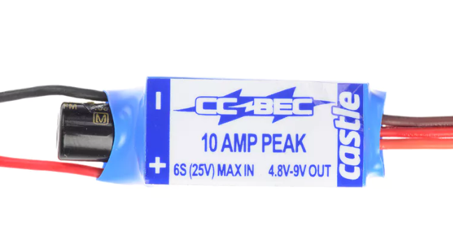 כניסת CC BEC 10A שיא 25V מקסימלית