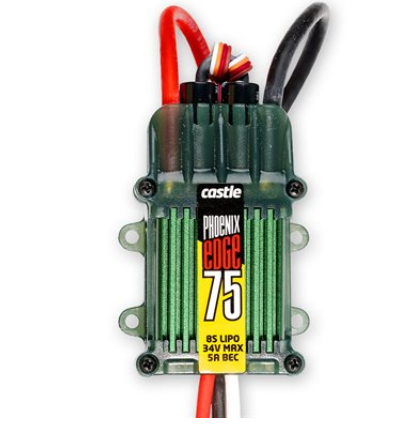 Phoenix Edge 75 AMP ESC, 8S / 33.6V with 5 AMP BEC