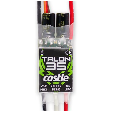 TALON 35 AMP ESC, 6S  25V WITH 7 AMP BEC
