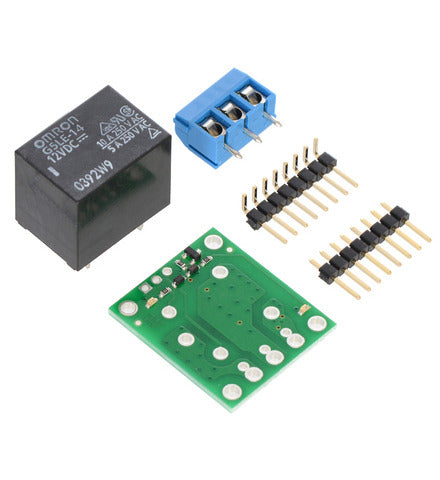 Pololu Basic SPDT Relay Carrier with 12VDC Relay (Partial Kit)