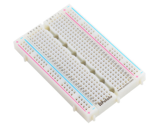Pololu 400-Point Breadboard with Mounting Holes