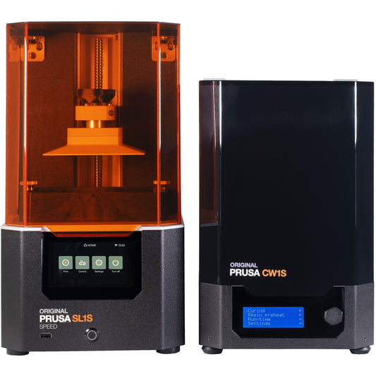 מדפסת תלת מימד Prusa SL1S SPEED מקורית + חבילה CW1S