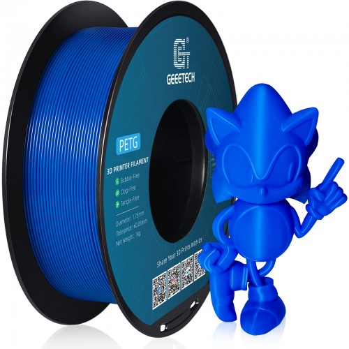 פילמנט PETG למדפסת תלת מימד 1.75 מ"מ 1 ק"ג/גליל